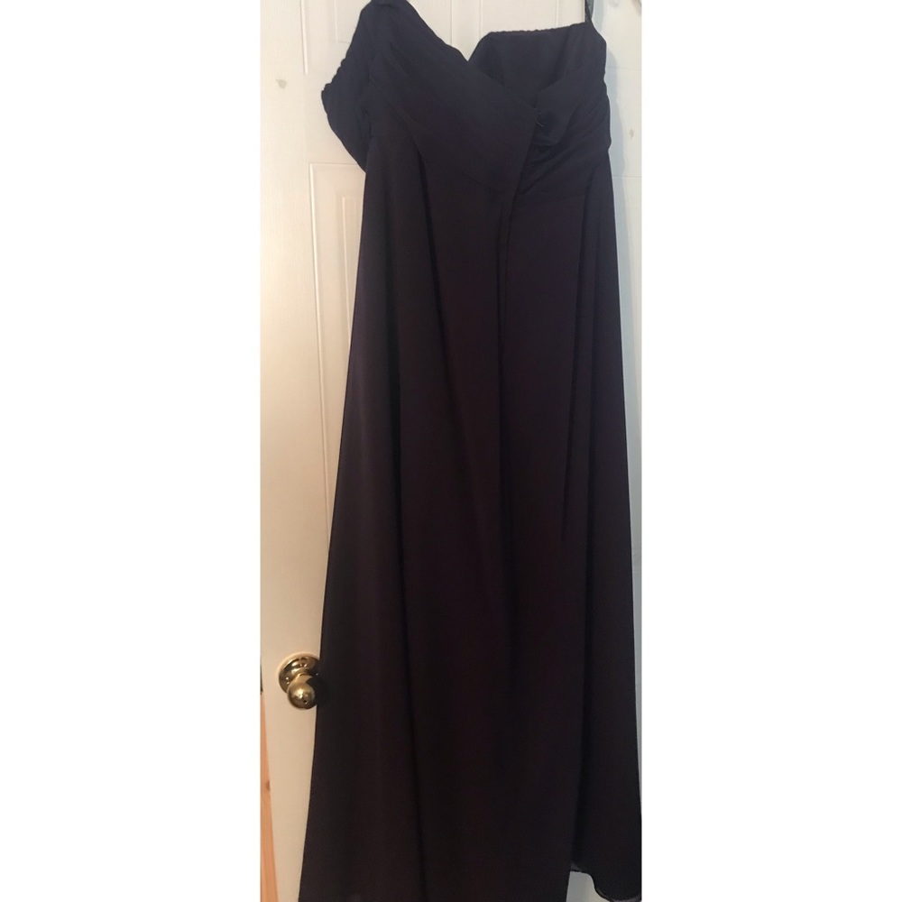 Eggplant formal dress